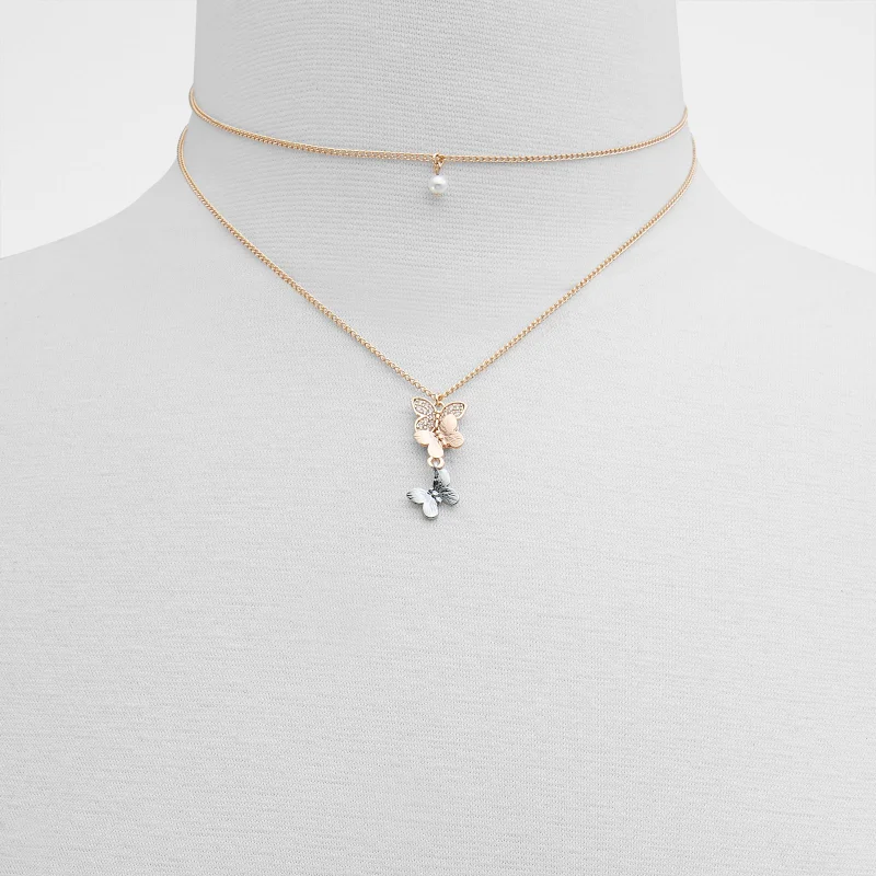 الدو HAIRARIEN Gold-Tone Layered Necklace